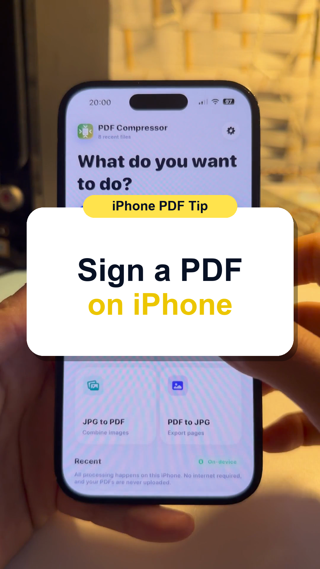 How to Sign a PDF on iPhone thumbnail
