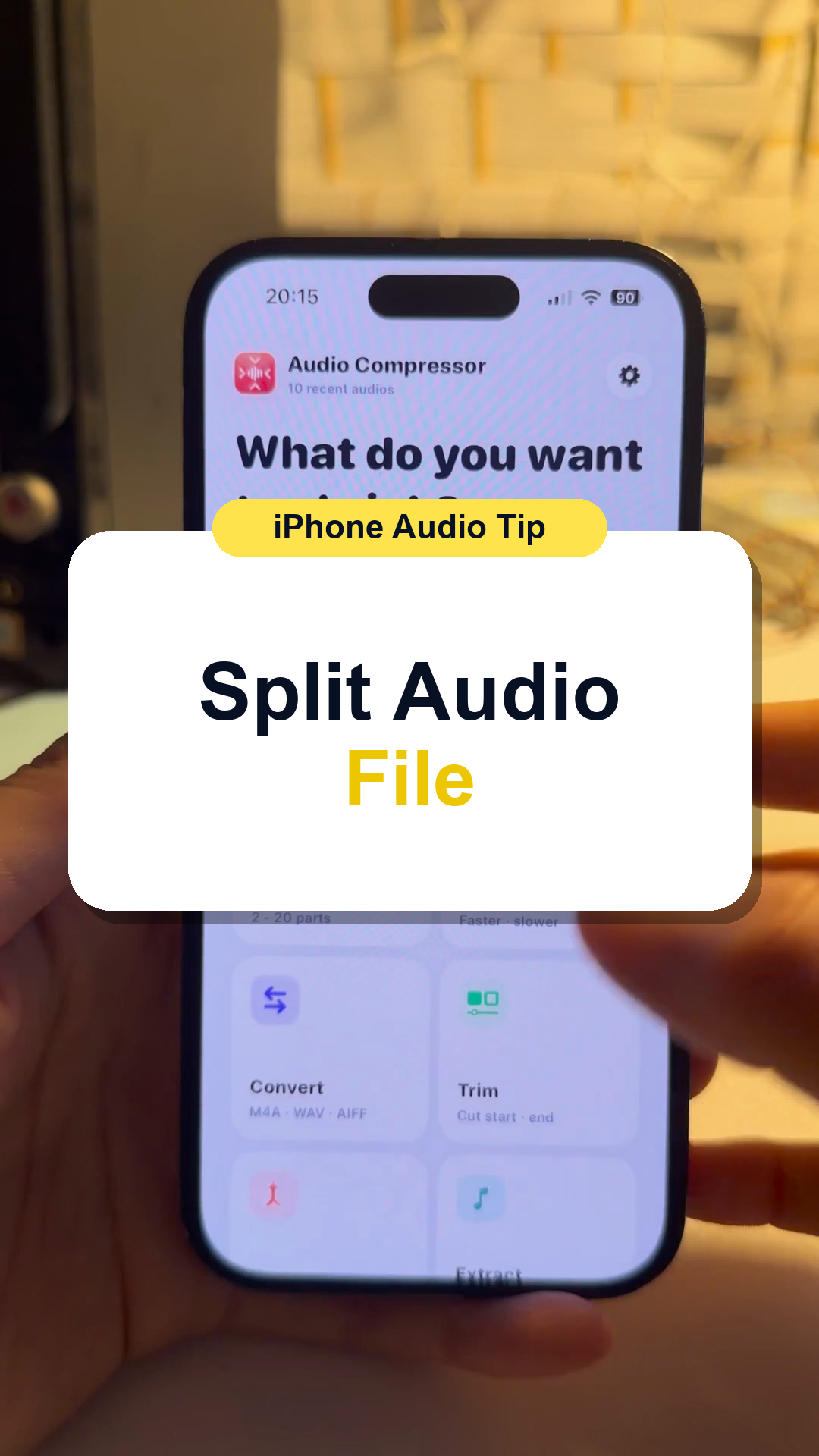 How to Split an Audio File on iPhone thumbnail